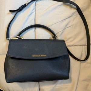 Michael Kors Black Leather Handbag